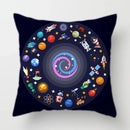 Axyaa Space Dream Decorative Sofa Cushion Cover Alien Astronaut Throw Pillows