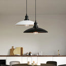 Axya Industrial Iron Pendant Light - Vintage Loft Bar Lighting