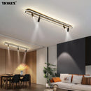 Axya Modern LED Chandelier for Living, Dining, Bedroom – Indoor Spotlight Lighting