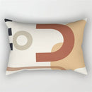 Axyaa Velvet Lumbar Pillow Cover for Sofa and Bedroom