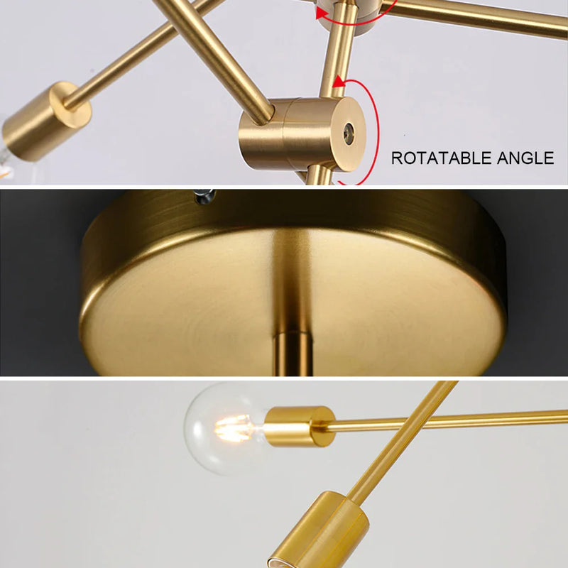Nordic Long Pole Pendant Light by Axyaa - Modern Art Decoration for Indoors