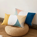 Axyaa Geometric Rectangle Cushion Cover 30x50cm for Cozy Home Decor