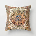 Axyaa Ethnic Style Short Plush Pillow Cover - Chinese Printing Sofa Cushion Cover