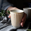 Axya Ceramic Teacup Set for Home & Office - Hand-made Breakfast Coffee Cup