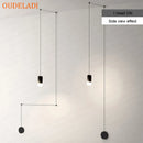Axya Industrial Retro LED Wall Lamp - Black Minimalist Wall Light