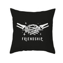 Axyaa Halloween Anime Polyester Cushion Cover Ghost Skull Pumpkin Throw Pillow
