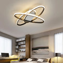 Axyaa Modern LED Ceiling Light for Living Room Bedroom Deco, Dimmable, 110V 220V