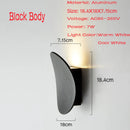 Aluminum LED Wall Lamp for Home Decor by Axyaa