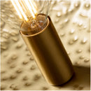 Lotus Brass Suspension Light by Axyaa: Retro Luxury Design for Dining Room & Shop Decor