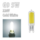 Axyaa LED Light Bulbs: G9, 220V, COB LED, 5W-10W, Cold/Warm White, Home Spotlight