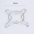 Axyaa 4/5 Star Stainless Steel Steamer Grid Rack for Cooking Utensils