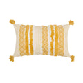 Axyaa Boho Decor Tufted Jacquard Pillow Cover for Home Sofa Bed