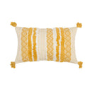Axyaa Boho Decor Tufted Jacquard Pillow Cover for Home Sofa Bed