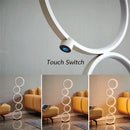 Axyaa Modern Touch LED Floor Lamp for Home Office Decor