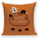 Axyaa Halloween Demon Happy Trick or Treat Cushion Cover