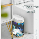 Axyaa Smart Sensor Trash Can Light Luxury for Kitchen Bathroom Living Room
