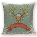 Axyaa Christmas Bed Linen Pillowcase Set for Home Decor and Gifts