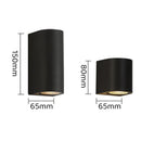 Axyaa Waterproof Outdoor LED Wall Lamp for Garden and Porch Lighting