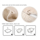 Axyaa Christmas Decor Pillow Covers 18x18 Linen for Sofa Living Room Home Decor