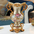 Axyaa European Resin Vase Dried Flower Arrangement Home Decor Ornament