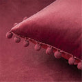 Axyaa Velvet Cushion Covers: Nordic Style Sofa Throw Pillowcase, 45x45 Home Decor