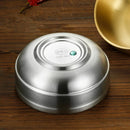 Axyaa Stainless Steel Ramen Bowl Set Kitchen Utensils Double Layer Anti-Scald Bowls