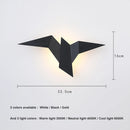 Axyaa Nordic LED Wall Lamps for Bedroom, Modern Indoor Bedside Lighting Decor