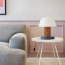 Axyaa Glass LED Table Lamp: Modern, Bright, Nordic Design