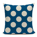 Axyaa Polka Dots Cushion Cover 45*45 Nordic Decorative Pillow for Home Sofa