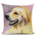 Colourful Bull Terrier & Dachshund 3D Cushion Cover for Home Sofa by Axyaa