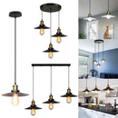 Axya Retro Industrial Pendant Lights Chandelier Kitchen Living Room LED Ceiling Lamps