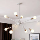 Axya Industrial Sputnik Chandelier for Modern LED Ceiling Lighting