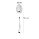 Axyaa Stainless Steel Cutlery Set for Restaurant and Home Dining