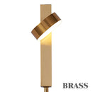 Axyaa Modern Golden LED Wall Sconce 9W, Dimmable Rotating Wall Lamp for Indoor Decoration