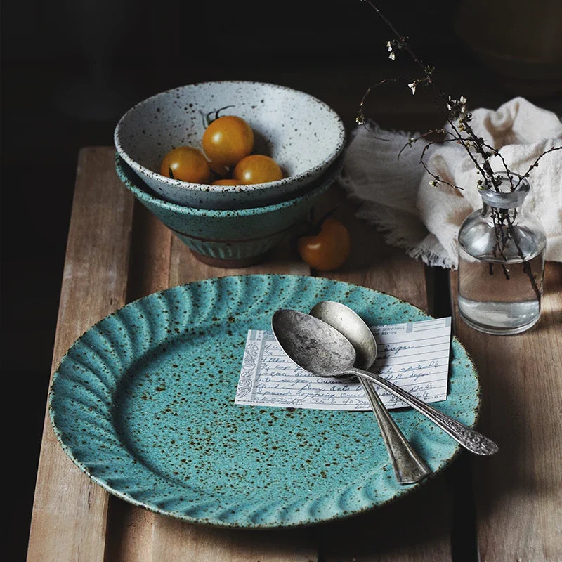 Axya Ceramic Creative Dishes Set for Dining and Desserts