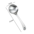 Axyaa Stainless Steel Long Handle Soup Spoon