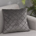 Velvet Geometric Cushion Cover by Axyaa - 45x45cm Pillowcase for Home Decor