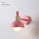 Axyaa Nordic Wooden Wall Light Bedside Lamp for Home Kitchen Aisel Restaurant Stairs