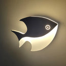 Axya LED Fish Wall Lamp for Indoor Decor and Kids Room Lighting