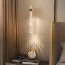 Axyaa Modern Gold Crystal Pendant LED Chandelier for Home Décor