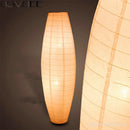 Axyaa Nordic Woven LED Floor Lamp for Living Room Indoor Lighting