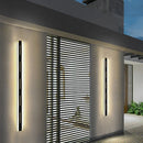 Axyaa Aluminum LED Porch Wall Light Dimmable with RC for Garden Garage Sconces