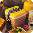 Axyaa 3-Layer Large Capacity Lunch Box for Office Worker and Picnic