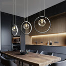 Axya Modern Glass Ball Pendant Light for Home Decor