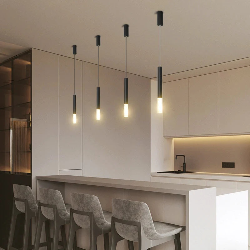 Axyaa Nordic LED Pendant Lamp for Modern Living Spaces