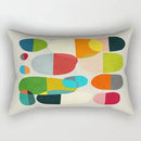 Axyaa Velvet Lumbar Pillow Cover for Sofa and Bedroom