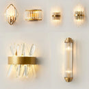 Axya Nordic Crystal Wall Lamp for Luxe Interior Decor