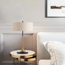 Axyaa Nordic Gold Table Lamp | Modern Light for Bedroom & Study