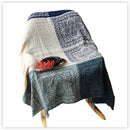 Axyaa Retro Patchwork Sofa Throw Blanket 220x260cm