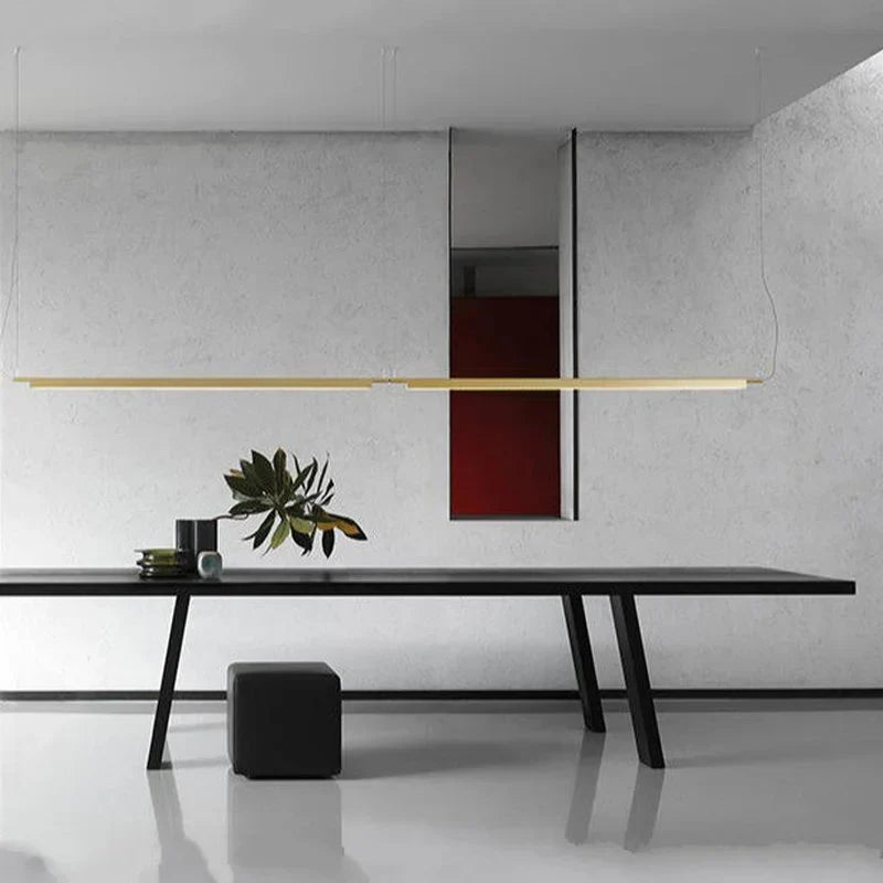 Axyaa Nordic Bar Line Art Pendant Lamp